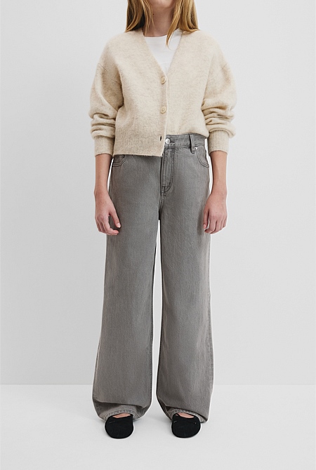 Teen Mid Rise Straight Jean