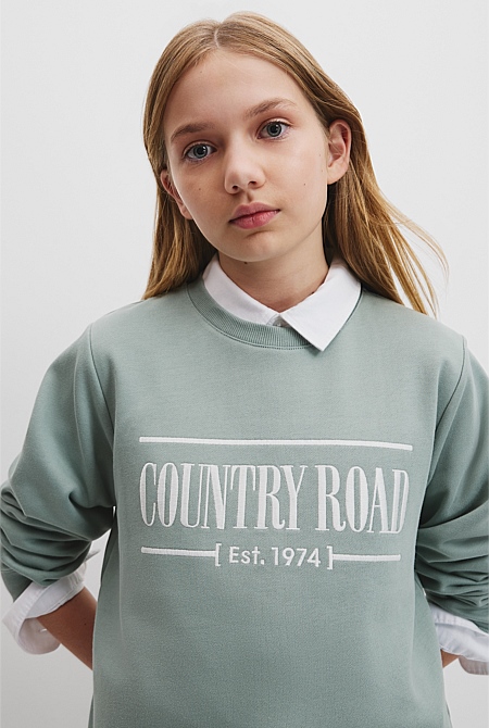Teen Verified Australian Cotton Heritage Sweat