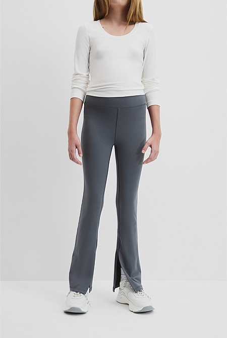 Teen Split Hem Pant