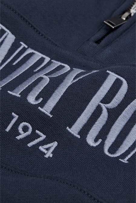 Australian Cotton Heritage Half Zip Sweat
