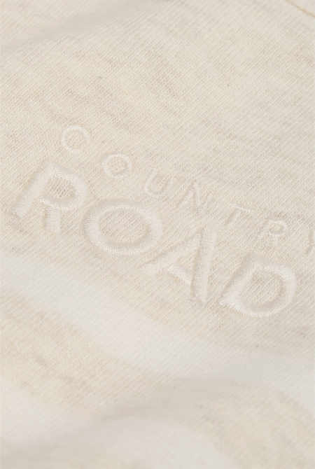 Organically Grown Cotton Logo Zip Jumpsuit