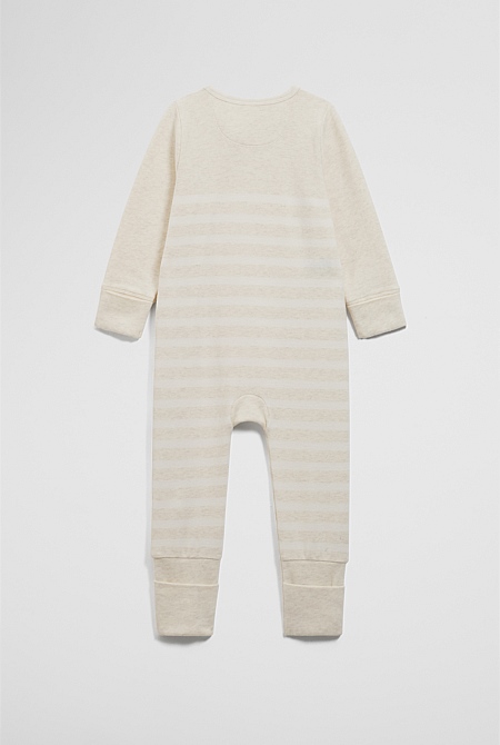 Cotton Logo Zip Jumpsuit