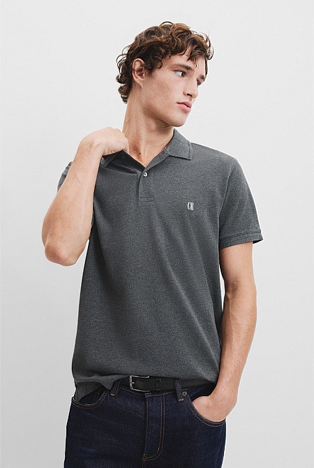 Verified Australian Cotton Pique Polo