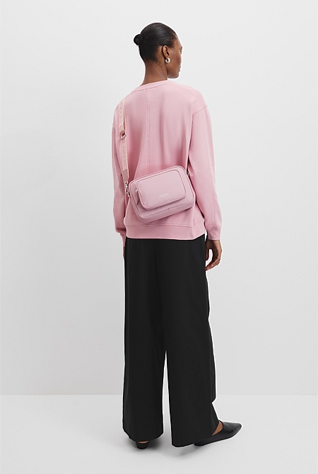 Recycled Polyester Soft Crossbody Bag