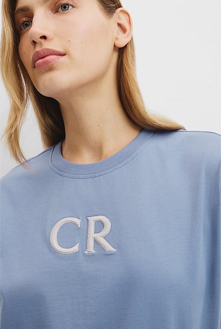 Australian Cotton CR Logo T-Shirt