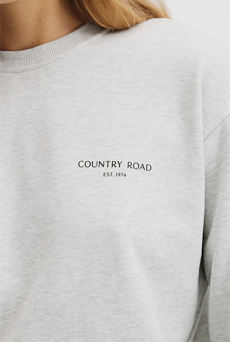 Australian Cotton Relaxed Fit Sweat