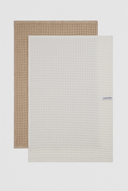 Meeka Australian Cotton Tea Towel Pack of 2