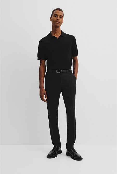 Australian Cotton Blend Silk Trophy Polo