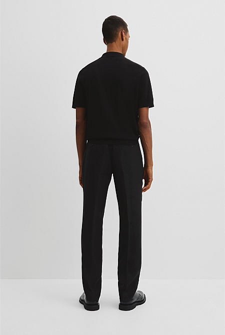 Australian Cotton Blend Silk Trophy Polo
