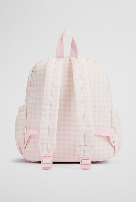 Gingham Backpack