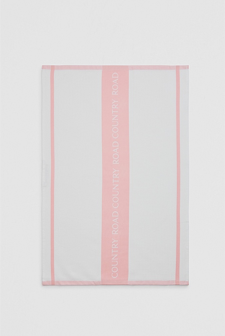 CR Logo Australian Cotton Teatowel