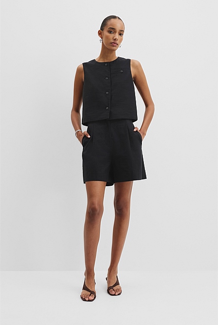 Textured Vest Top
