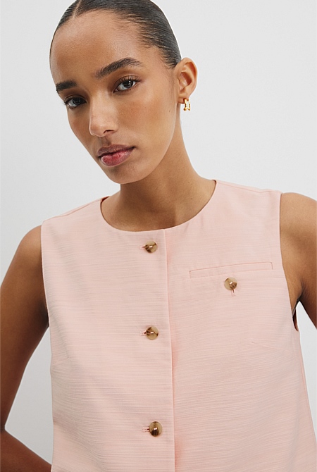 Textured Vest Top