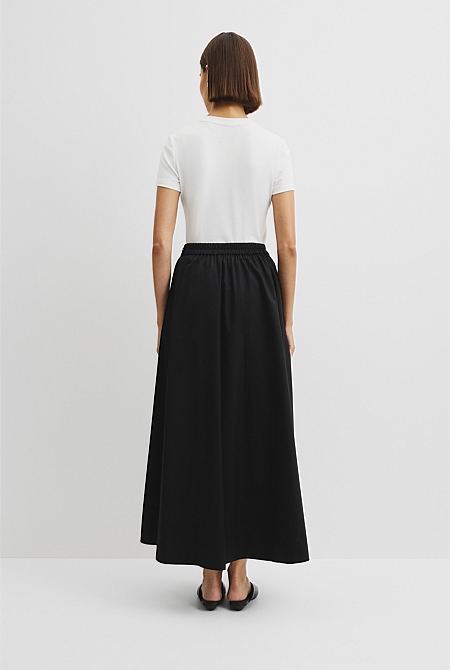 Dirndl Maxi Skirt
