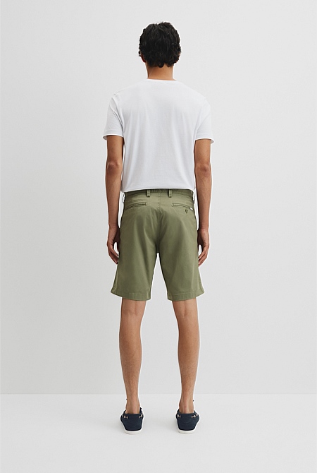 Australian Cotton Stretch Chino Short