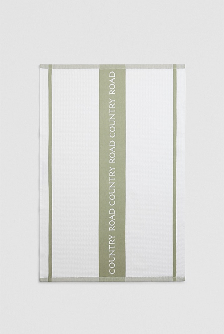 CR Logo Australian Cotton Teatowel