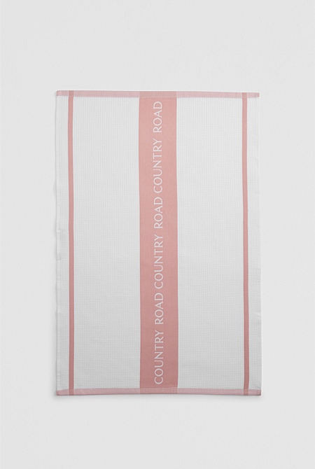 CR Logo Australian Cotton Teatowel