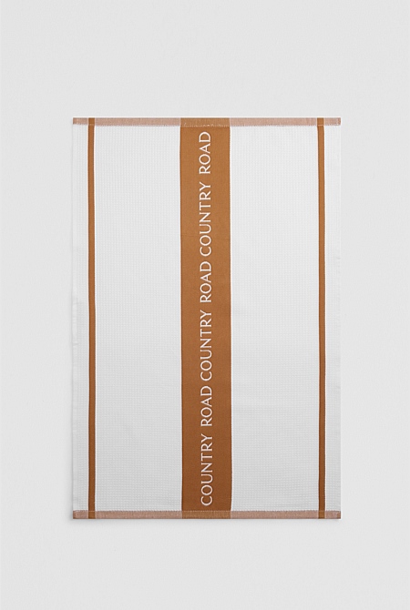CR Logo Australian Cotton Teatowel