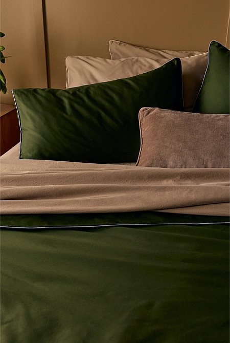 Dita Organically Grown Cotton Standard Pillowcase Pair