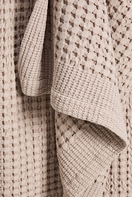 Eden Waffle Throw