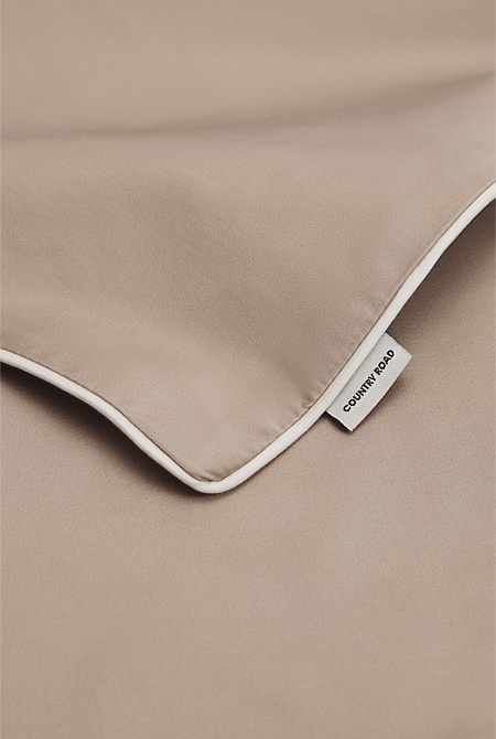 Dita Organically Grown Cotton Queen Quilt Cover