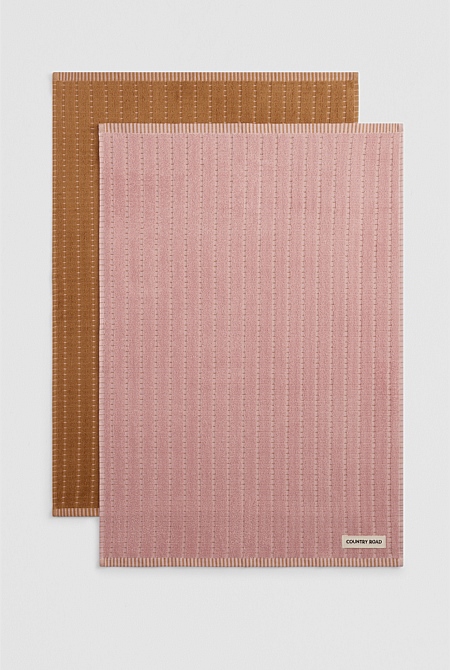 Mira Australian Cotton Tea Towel Pack of 2