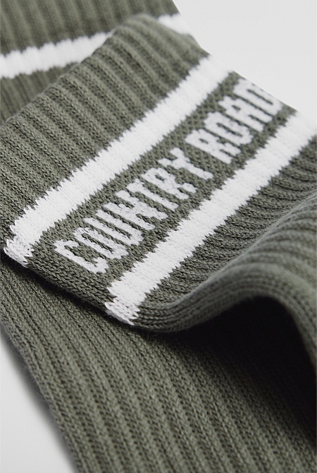 Australian Cotton Blend CR Sport Crew Sock