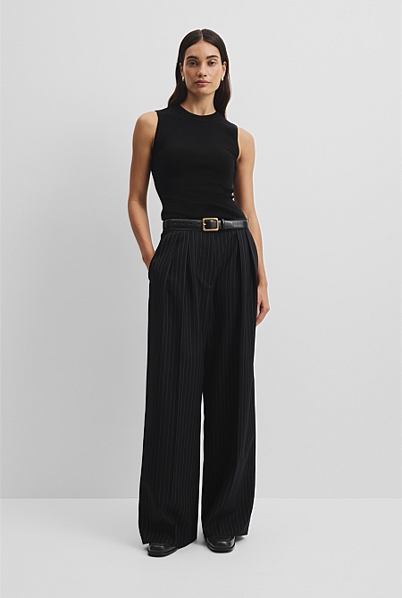 Wool Silk Tank