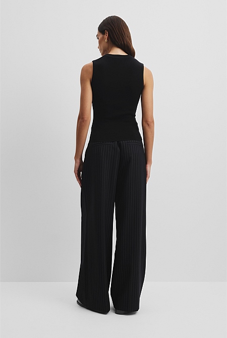 Wool Silk Tank