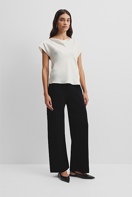 Satin Shell Top Satin Shell Top