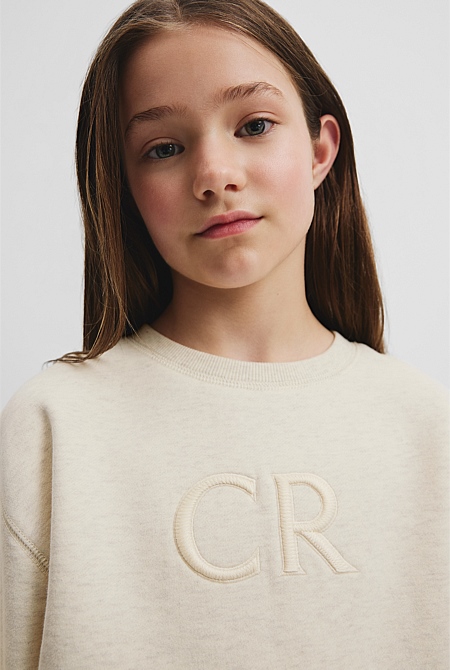 Australian Cotton Oversized Country Road Logo Sweat