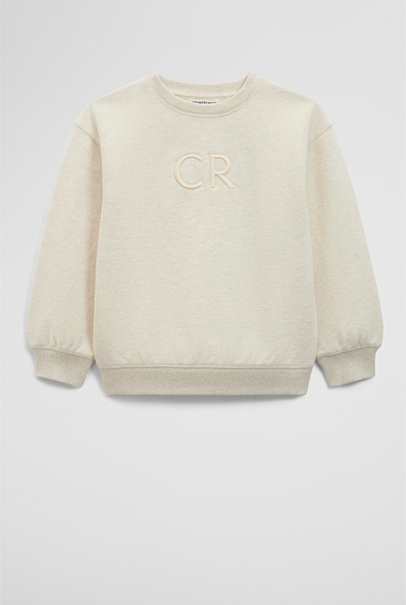 Australian Cotton Oversized Country Road Logo Sweat