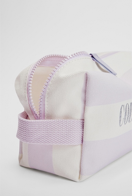 Stripe Wash Bag