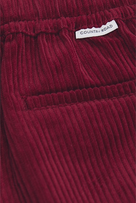 Organically Grown Cotton Corduroy Pant
