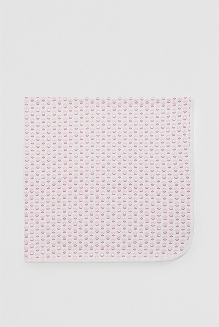 Organically Grown Cotton Blend Newborn Swaddle