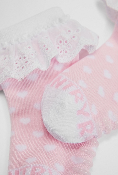 Heart Frill Socks