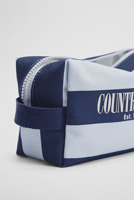 Stripe Wash Bag