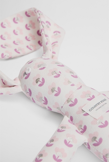 Geometric Floral Bunny