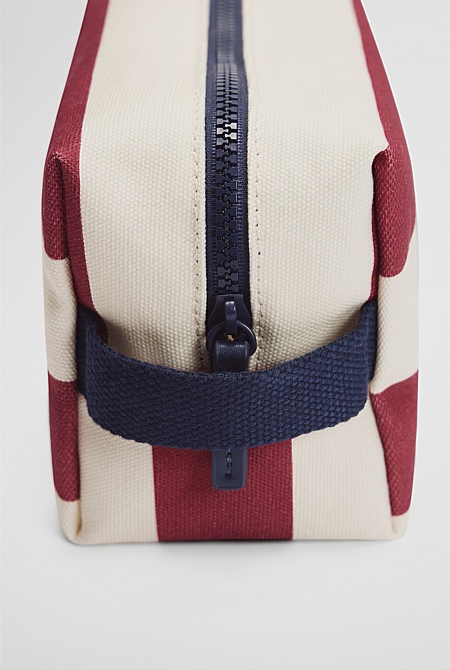 Stripe Wash Bag