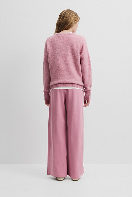 Teen Fluffy Knit Pullover