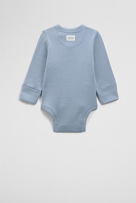 Kimono Long Sleeve Bodysuit
