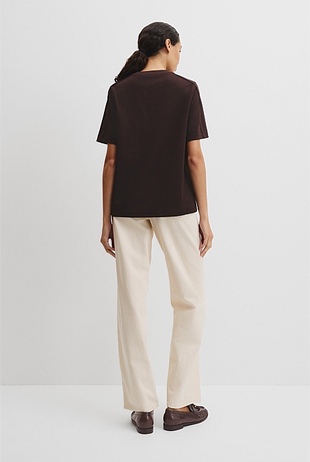 Australian Cotton Oversized Cotton T-shirt