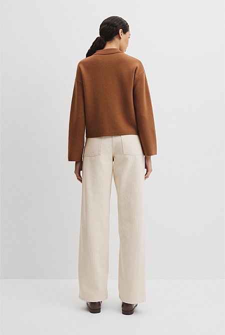 Zip Knit Jacket
