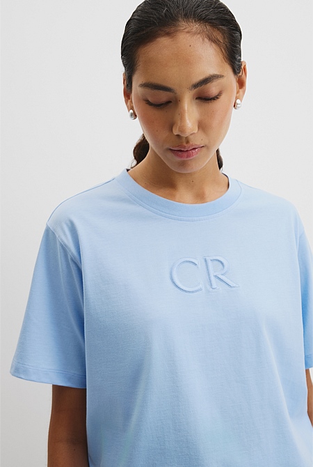 Australian Cotton CR Logo T-Shirt