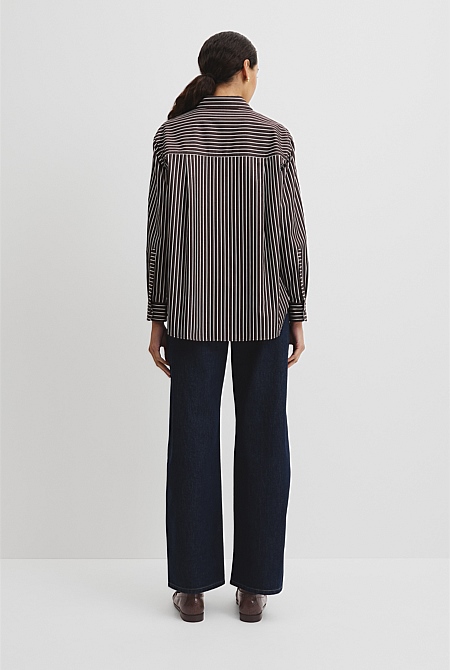 Australian Cotton Classic Stripe Shirt