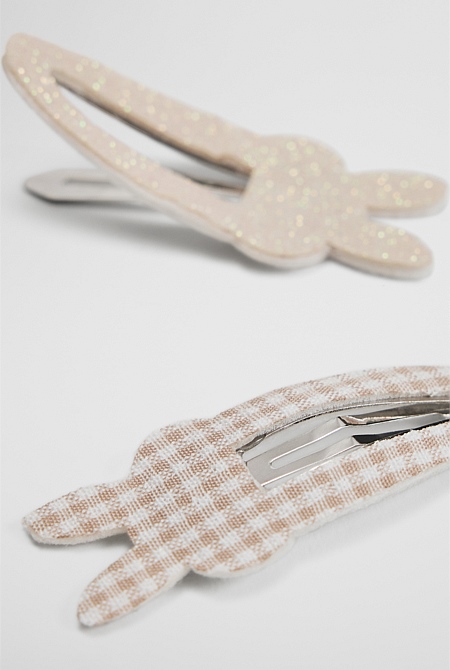 Bunny Hair Clips