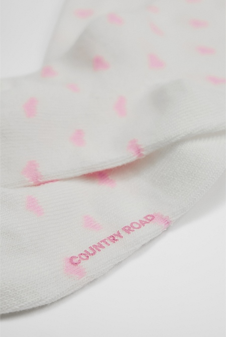 Organically Grown Cotton Baby Heart Tight
