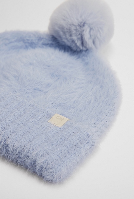 Fluffy Knit Beanie