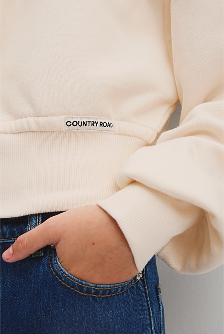 Teen Cropped Zip Through Jacket