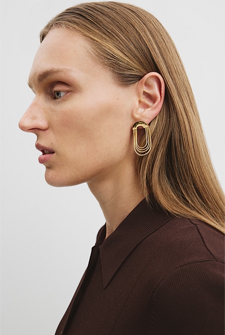 Aliya Chain Earring